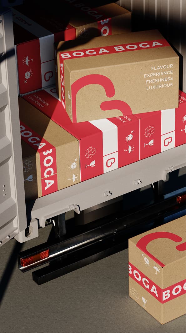 Boga Group shipping cartons