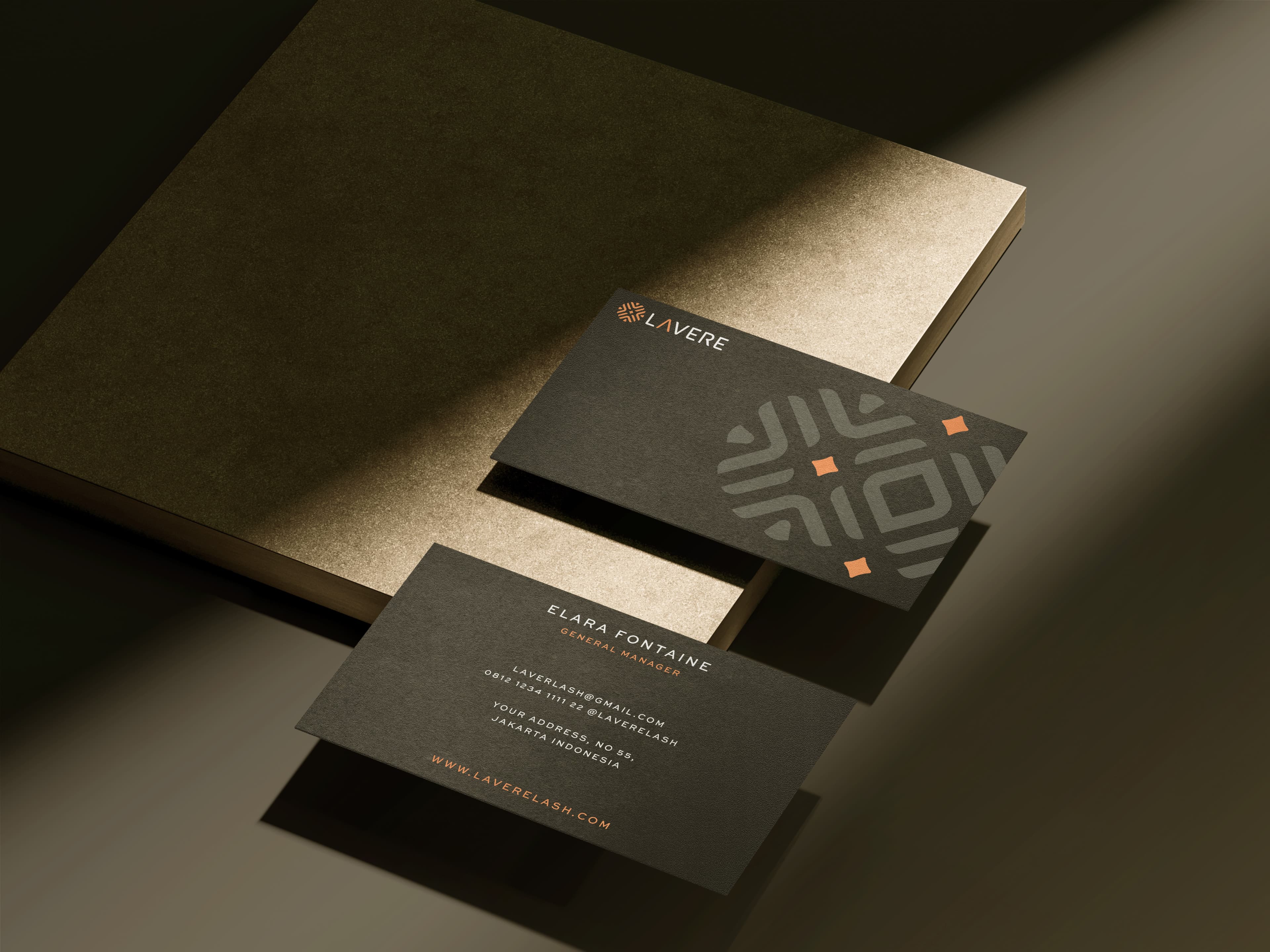 Lavere stationery suite