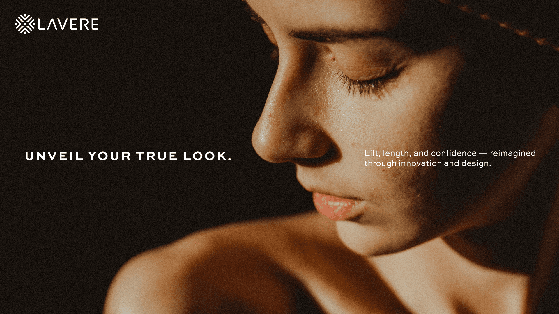 Lavere poster, unveil your true look