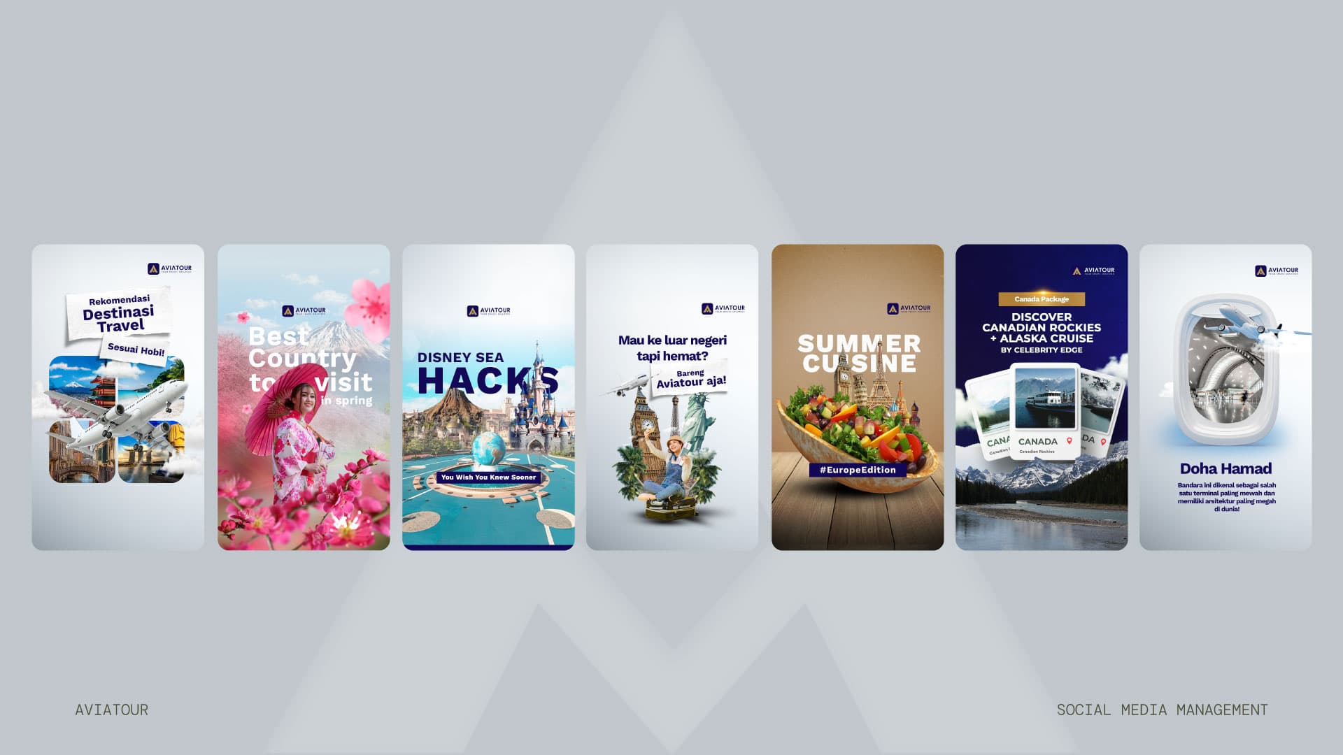 Aviatour story series, destinations and travel hacks